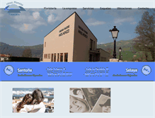 Tablet Screenshot of funerariamenezo.com